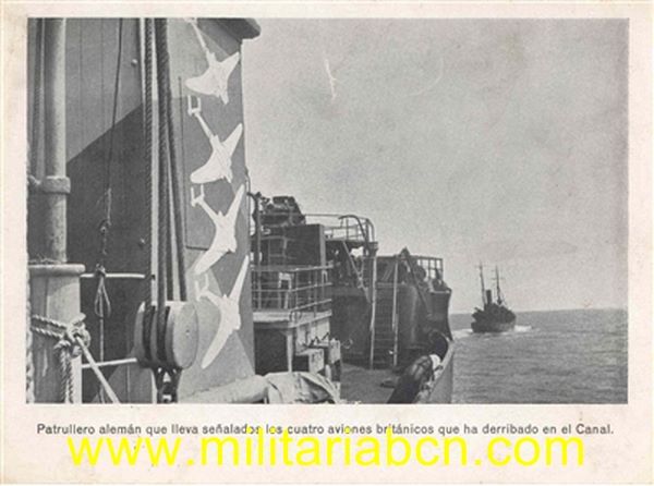 Fotografía Alemana de Prensa original de la Segunda Guerra Mundial. Tamaño aproximado 18 x 24 cm. Nº 103