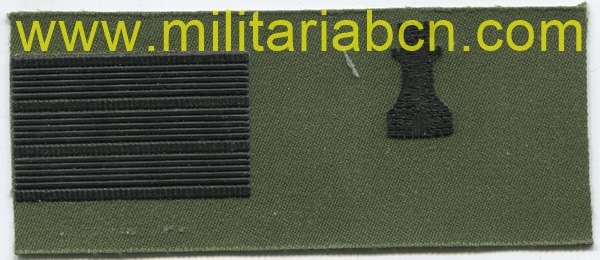 España. Divisa o graduación del Ejército. Ingenieros. Sargento.