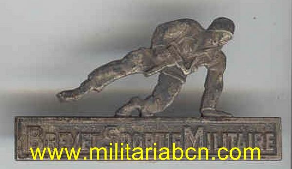 Insignia regimental. Título Deportivo Militar