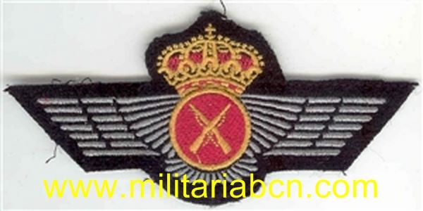 Rokiski de Aviación. Bordado plano. Seguridad