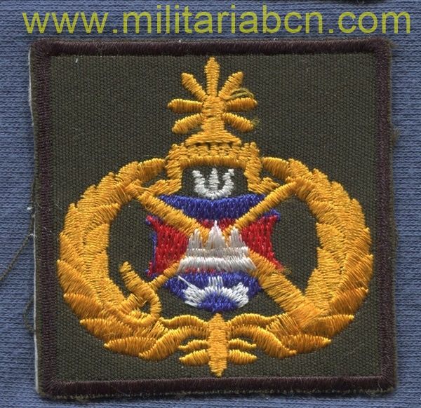 Camboya.  Parche Ejército.