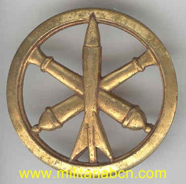 Insignia de boina. Artillería