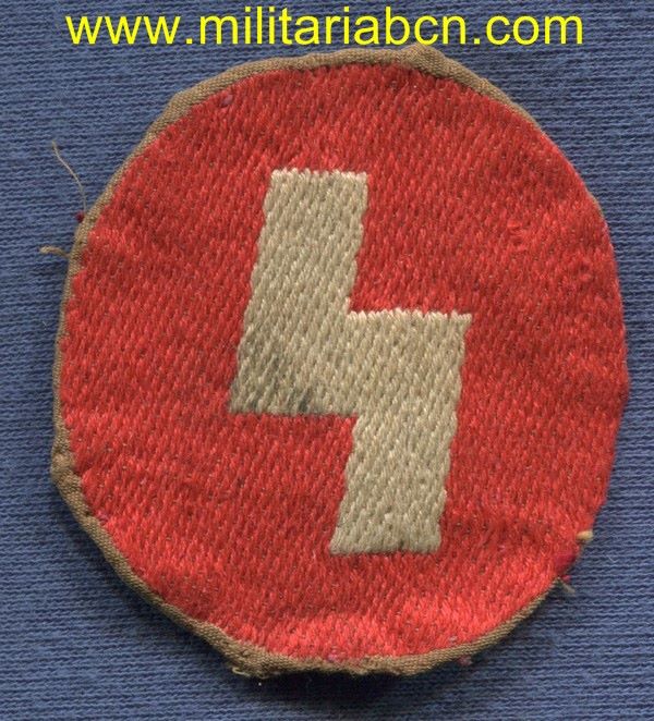 Alemania III Reich. Insignia de tela de las Deutsche Jungvolk DJ.