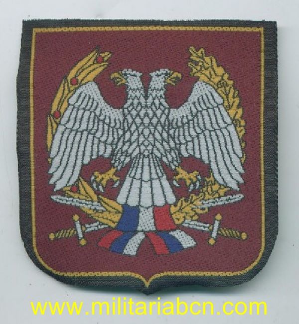 Insignia de brazo. Ejército Yugoslavo.