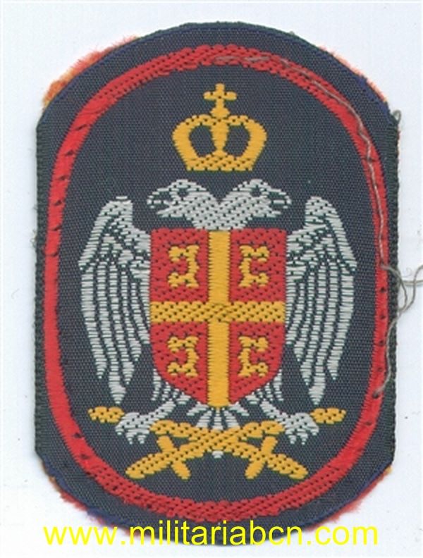 Guerra de los Balcanes. República Serbia de la Kraina. Parche de brazo.