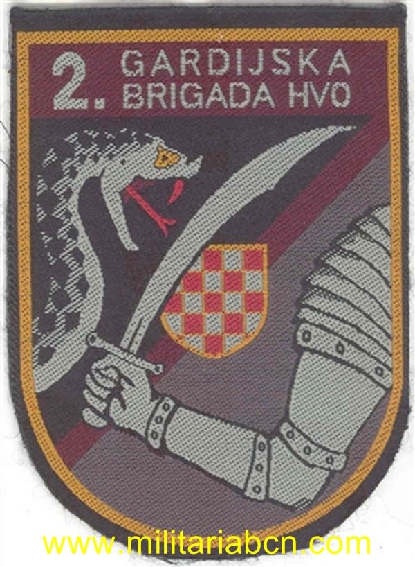 CROACIA. HVO. 2 Gardijska Brigada.