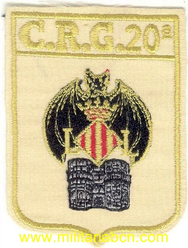 Policía Nacional. Compañía de Reserva General. nº 20