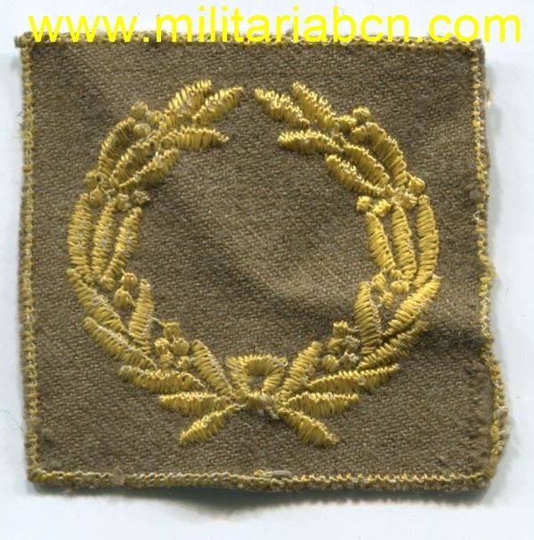 Estados Unidos.  Parche original de la 2ª Guerra Mundial.  Meritorius Serice Unit Badge.  1944.