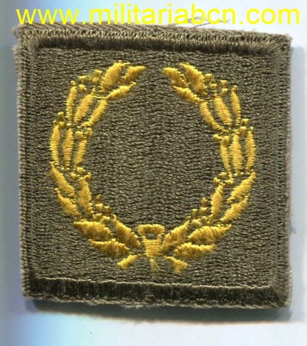 Estados Unidos.  Parche original de la 2ª Guerra Mundial.  Meritorius Serice Unit Badge.  1944.