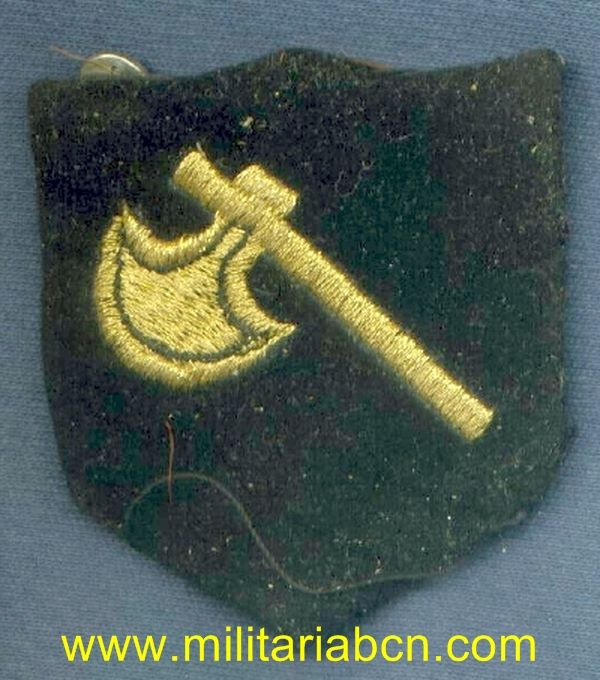India.  Insignia de brazo del Ejército Indio.
