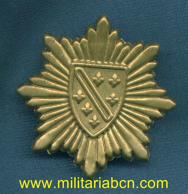 Insignia de boina del Ejército Bosnio. M6